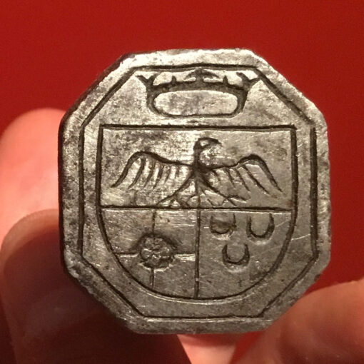 Sigillo in ferro SERPENTE del XVII secolo
